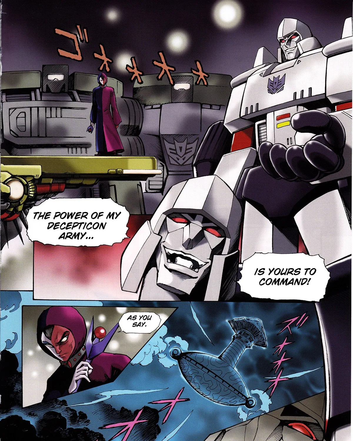 Mazinger Z Vs. Transformers Chapter 3 page 3 - MangaNato