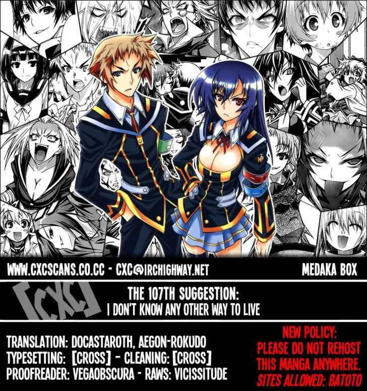 Medaka Box Chapter 107 page 1 - MangaNato