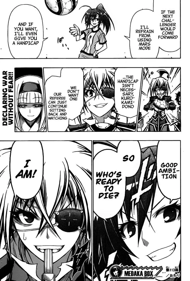 Medaka Box Chapter 113 page 25 - MangaNato