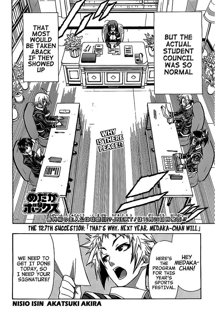 Medaka Box Chapter 127 page 4 - MangaNato