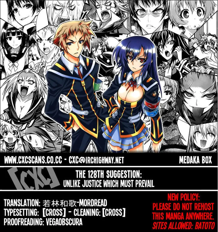 Medaka Box Chapter 128 page 1 - MangaNato