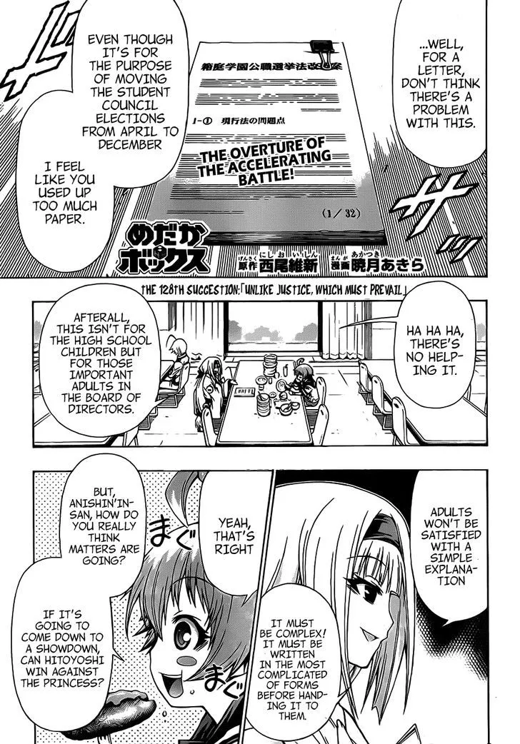 Medaka Box Chapter 128 page 3 - MangaNato