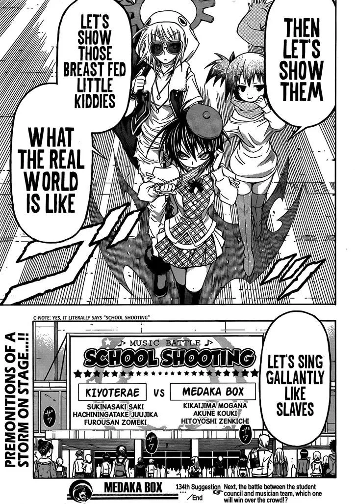 Medaka Box Chapter 134 page 21 - MangaNato