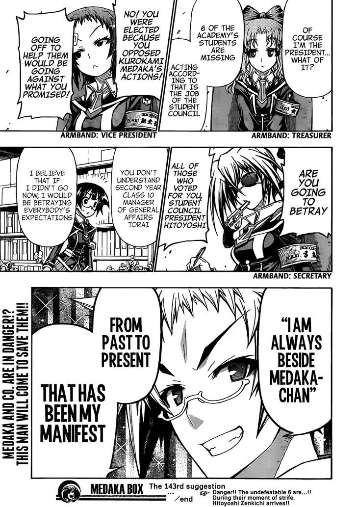 Medaka Box Chapter 143 page 20 - MangaNato