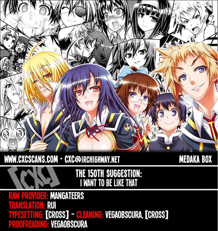 Medaka Box Chapter 150 page 1 - MangaNato