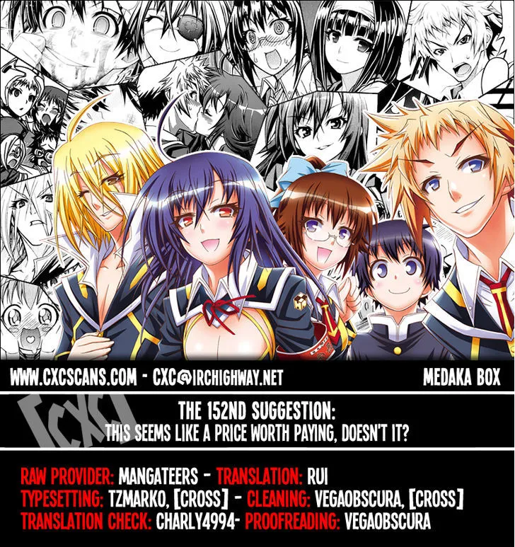 Medaka Box Chapter 152 page 1 - MangaNato