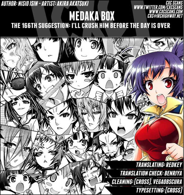 Medaka Box Chapter 166 page 1 - MangaNato