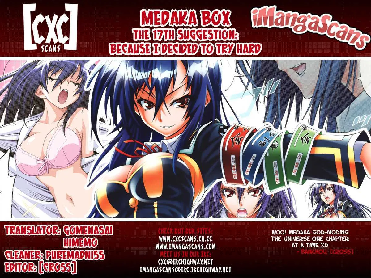 Medaka Box Chapter 17 page 18 - MangaNato