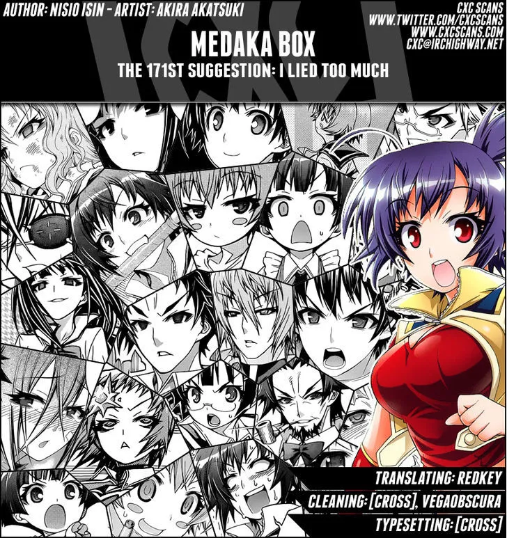 Medaka Box Chapter 171 page 1 - MangaNato