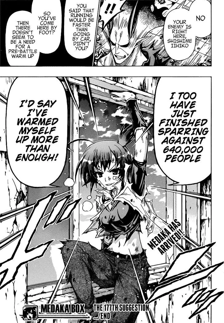 Medaka Box Chapter 177 page 22 - MangaNato