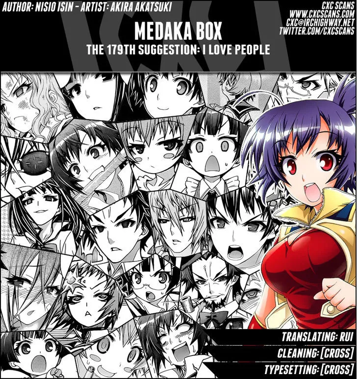 Medaka Box Chapter 179 page 1 - MangaNato