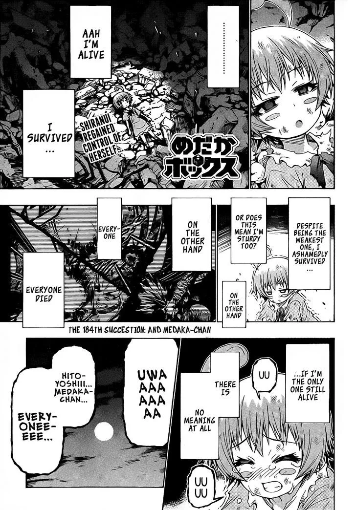 Medaka Box Chapter 184 page 3 - MangaNato