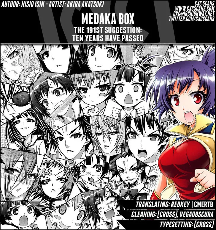 Medaka Box Chapter 191 page 1 - MangaNato