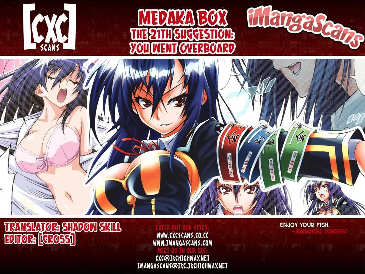 Medaka Box Chapter 21 page 20 - MangaNato