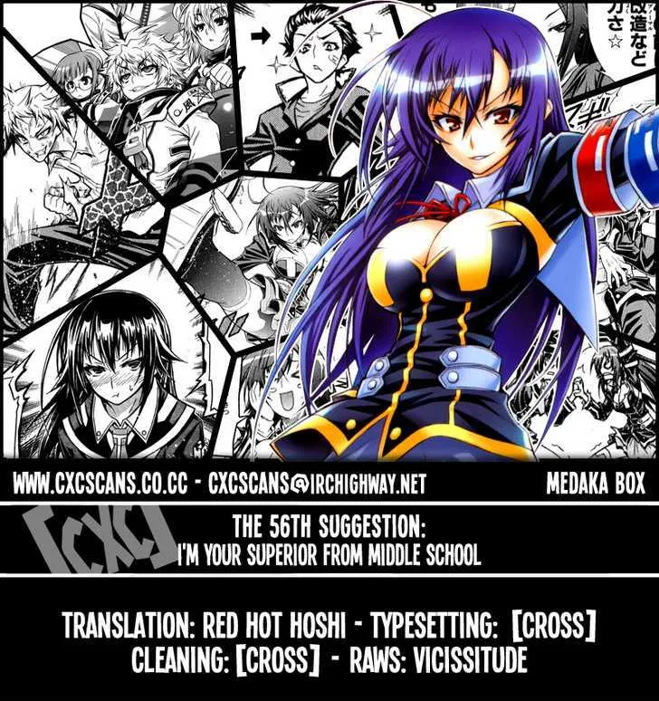 Medaka Box Chapter 56 page 1 - MangaNato