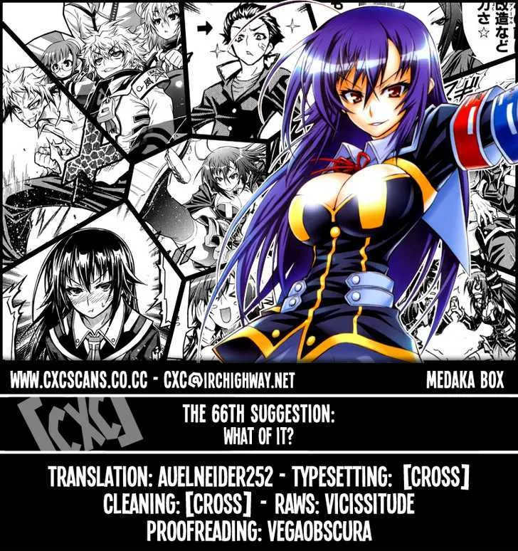 Medaka Box Chapter 66 page 1 - MangaNato