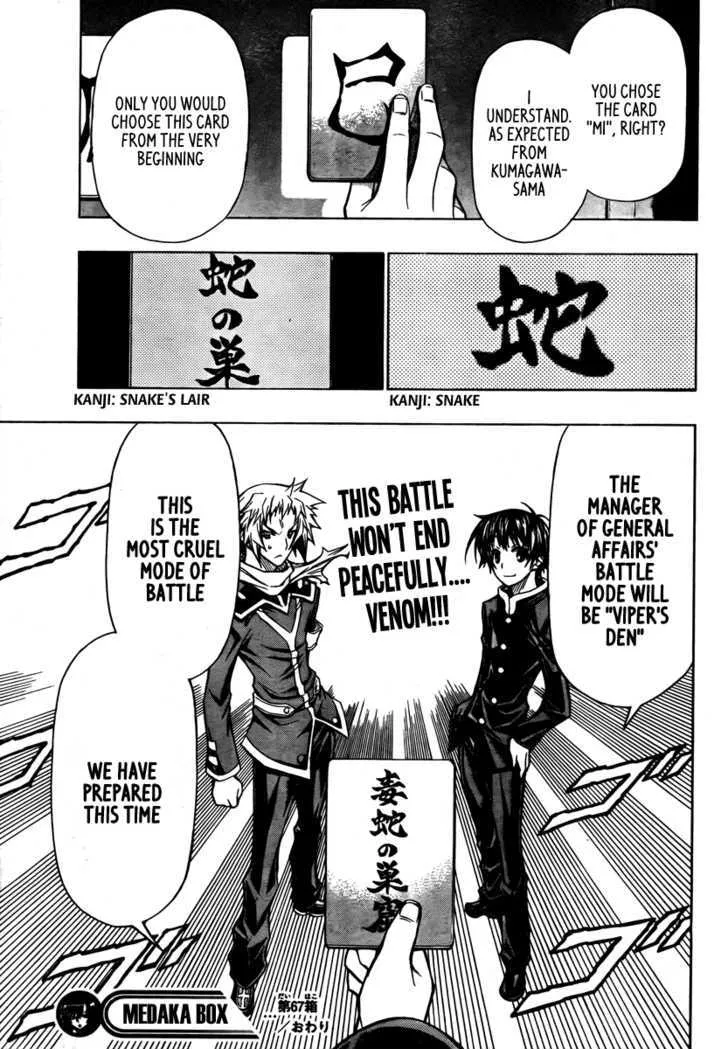 Medaka Box Chapter 67 page 20 - MangaNato