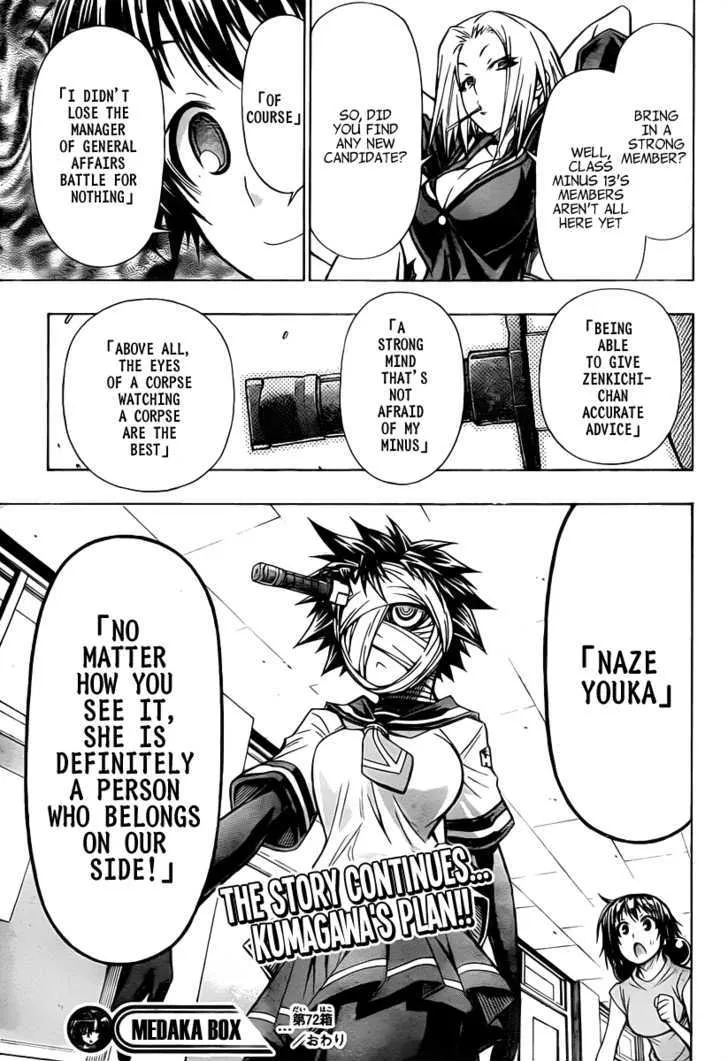 Medaka Box Chapter 72 page 20 - MangaNato