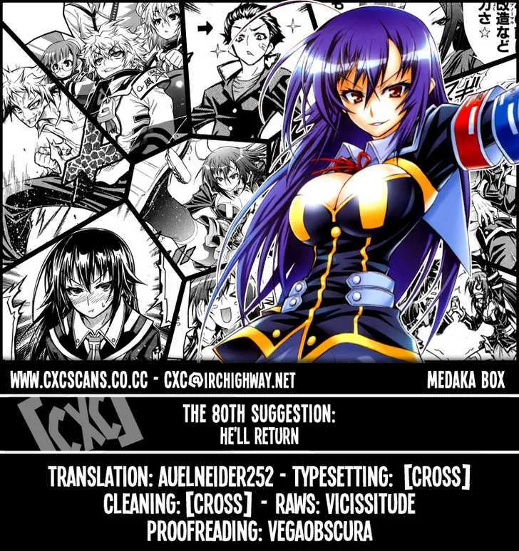 Medaka Box Chapter 80 page 1 - MangaNato