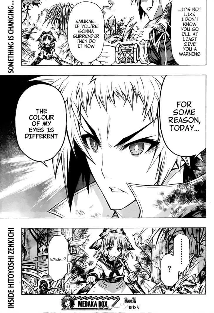 Medaka Box Chapter 80 page 22 - MangaNato