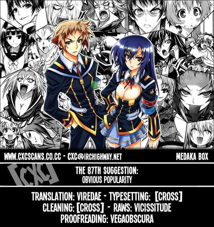 Medaka Box Chapter 87 page 1 - MangaNato