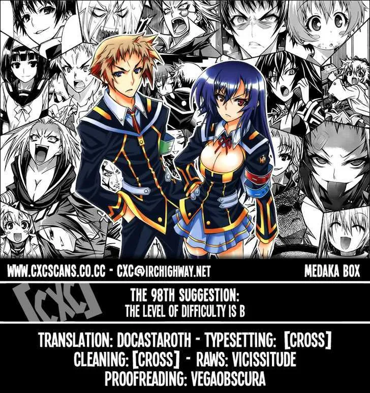 Medaka Box Chapter 98 page 1 - MangaNato