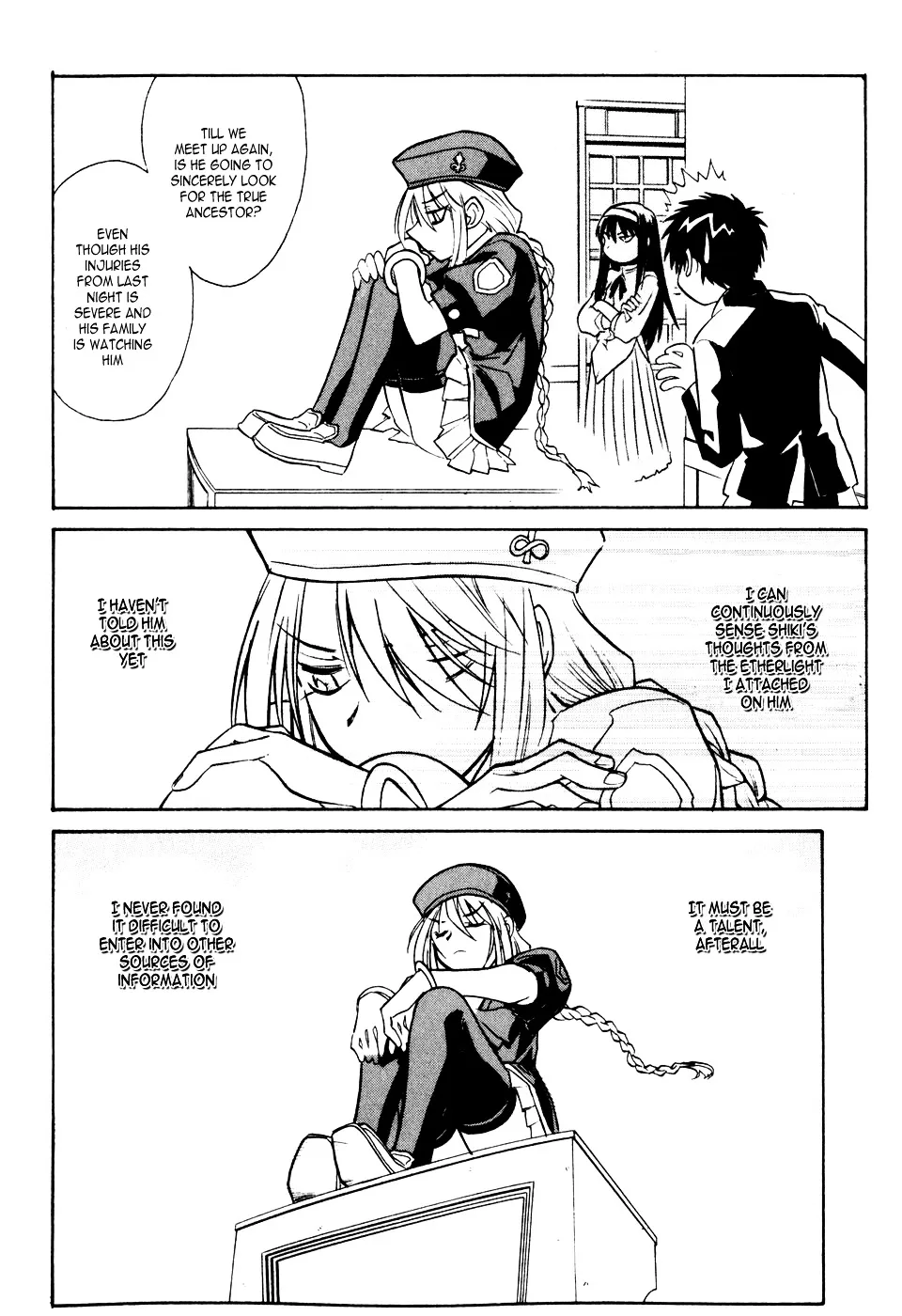 Melty Blood Chapter 5 page 34 - MangaNato