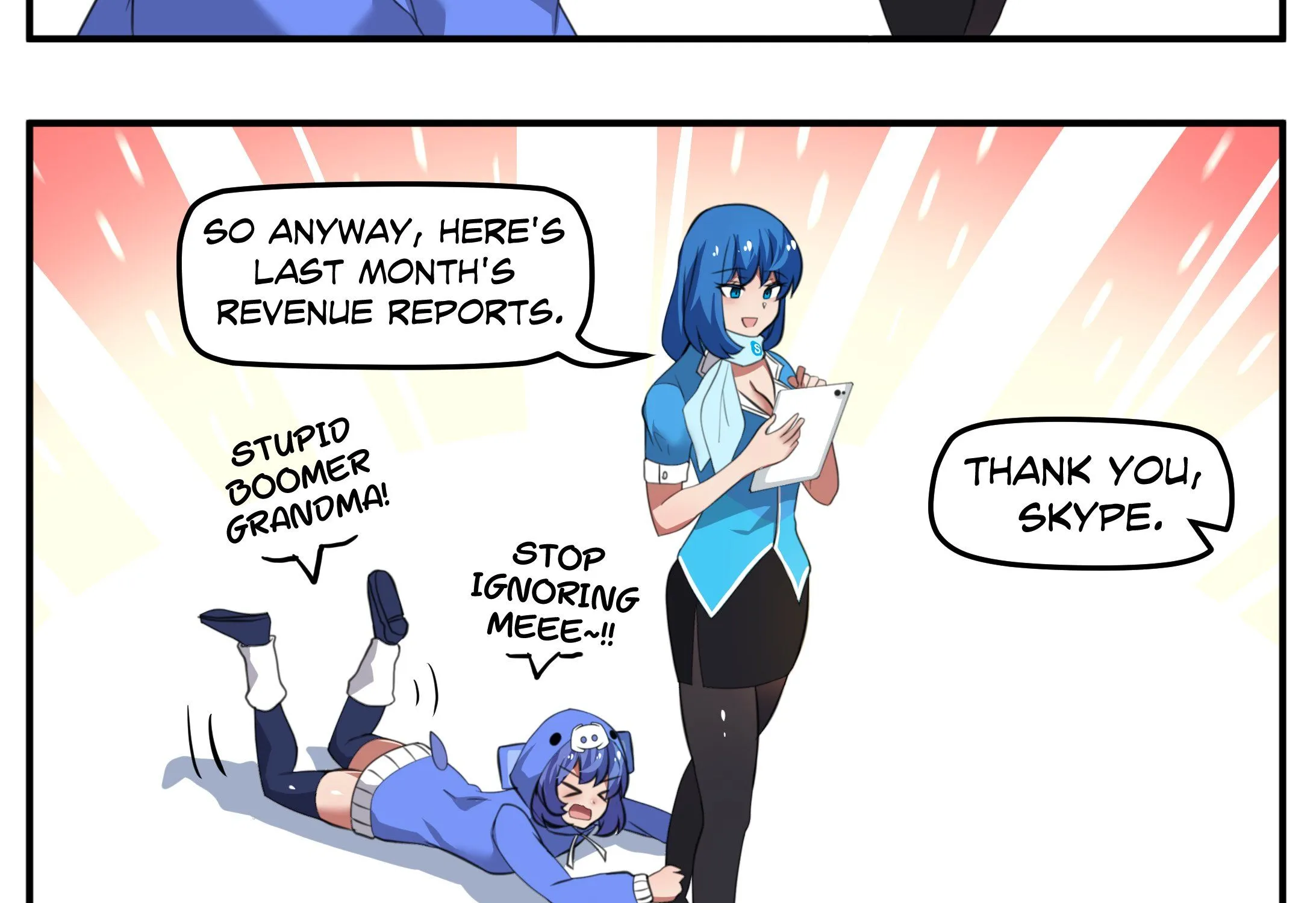 Meme Girls Chapter 75.2 page 11 - MangaNato