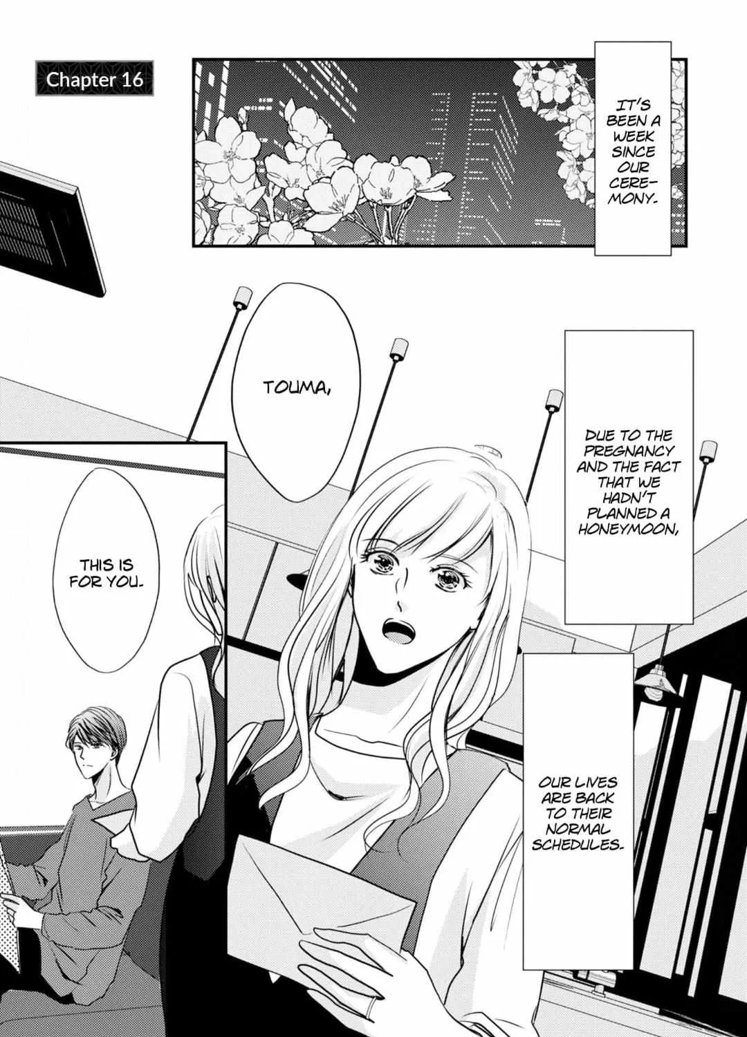 Migomorikeiyaku Hanayome Goshushin Shacho Ni Kawarete Ai Wo Harami Mashita Chapter 16 page 2 - MangaKakalot