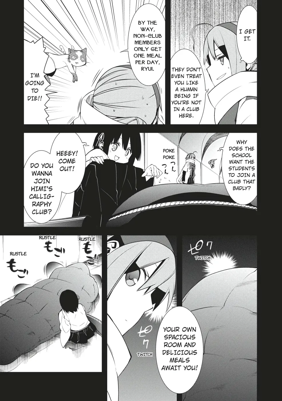 Mikagura Gakuen Kumikyoku Chapter 3 page 7 - MangaKakalot