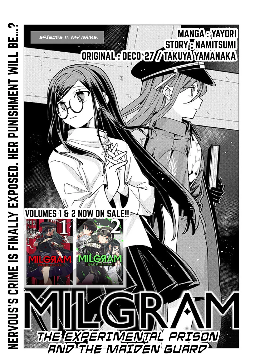 Milgram: Jikken Kangoku To Kanshu No Shoujo Chapter 11.1 page 1 - MangaNato