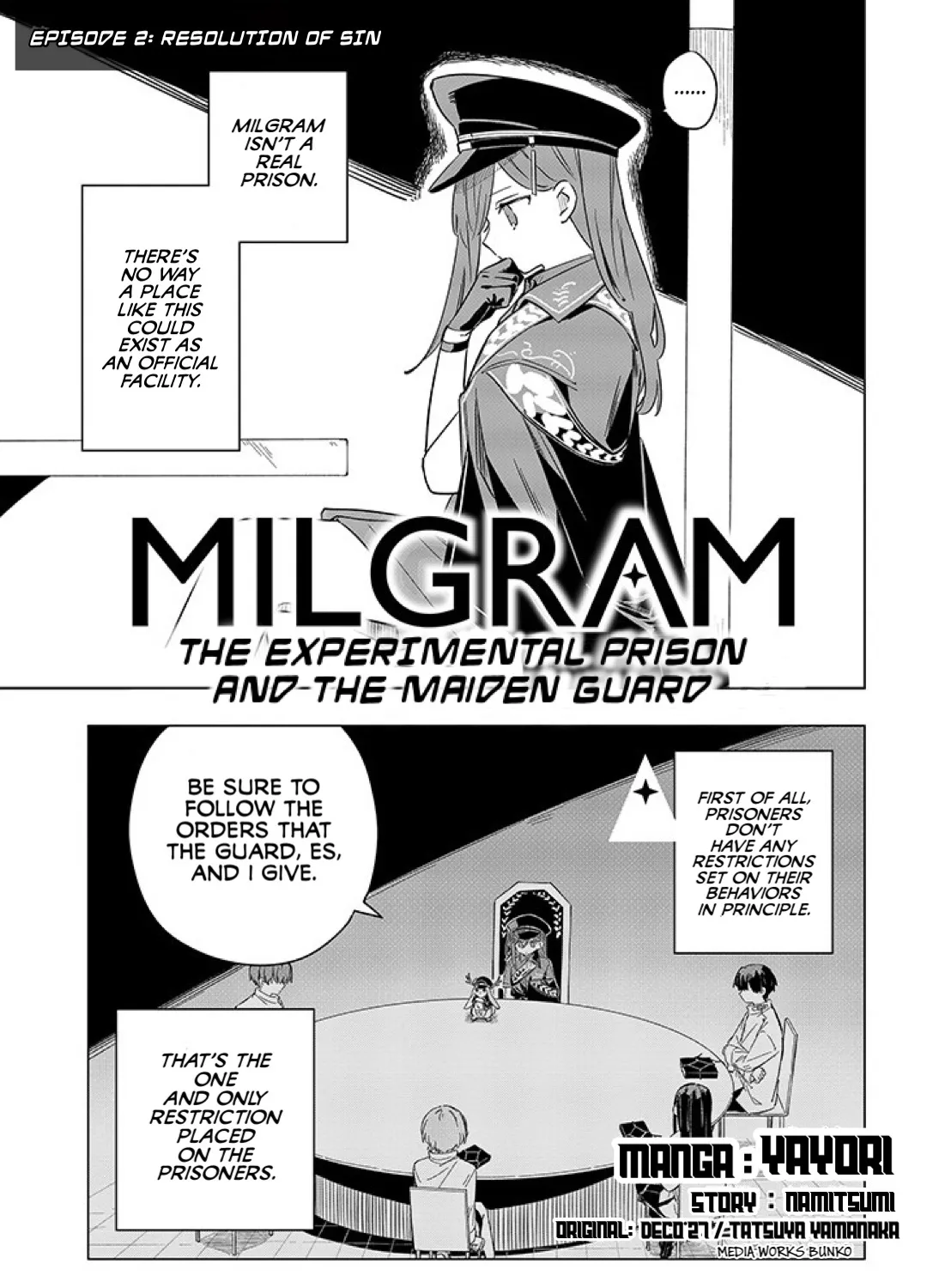 Milgram: Jikken Kangoku To Kanshu No Shoujo Chapter 2 page 1 - MangaNato