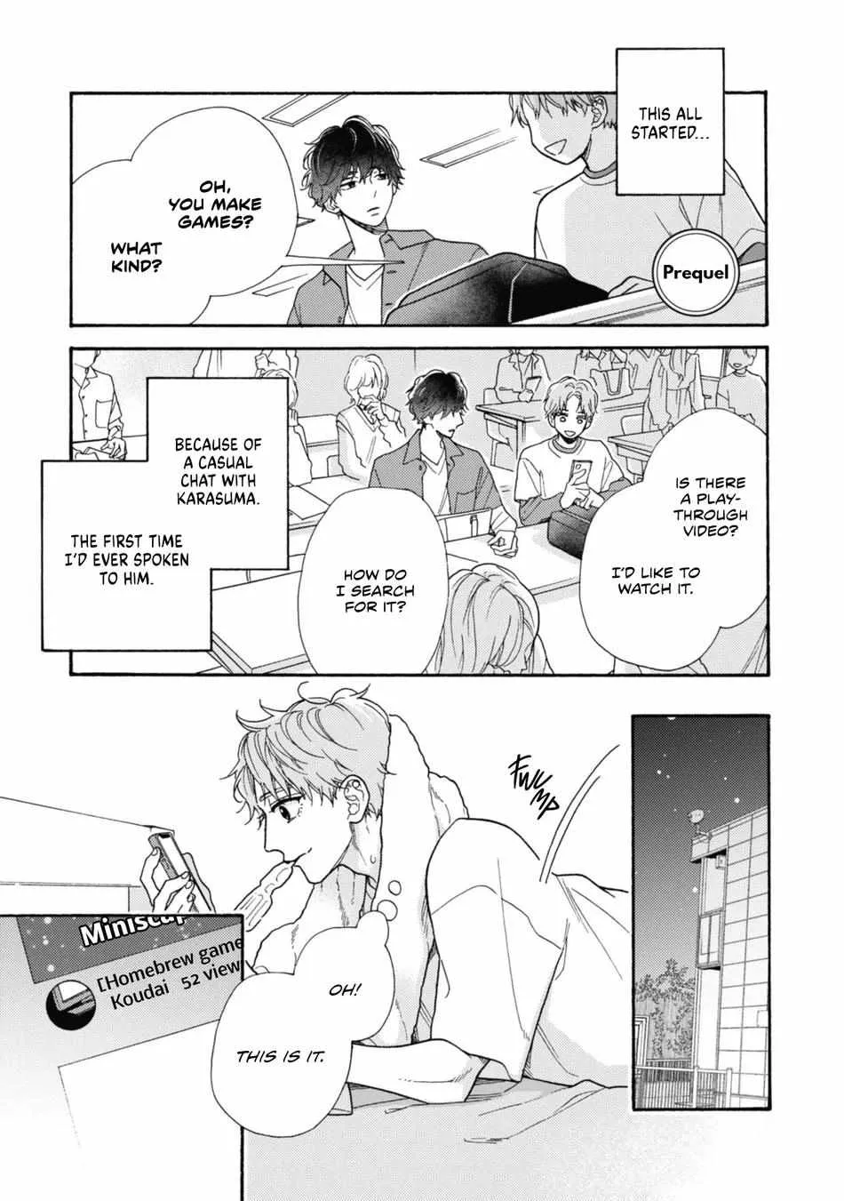 Minami-kun Wants to be Teased by that Voice Chapter 6.5 page 3 - MangaKakalot