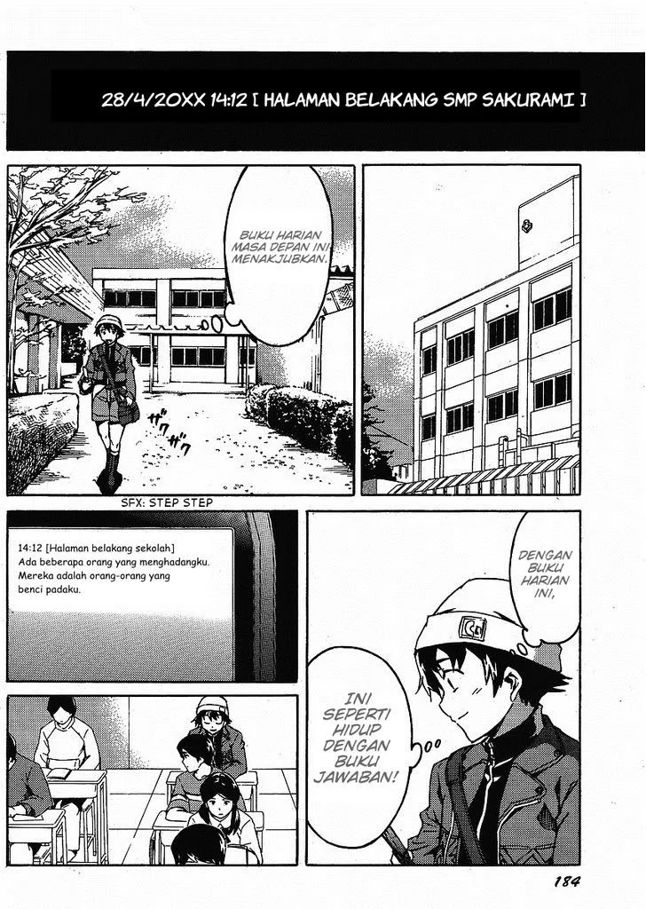 Mirai Nikki Paradox Chapter 1 page 10 - MangaNato