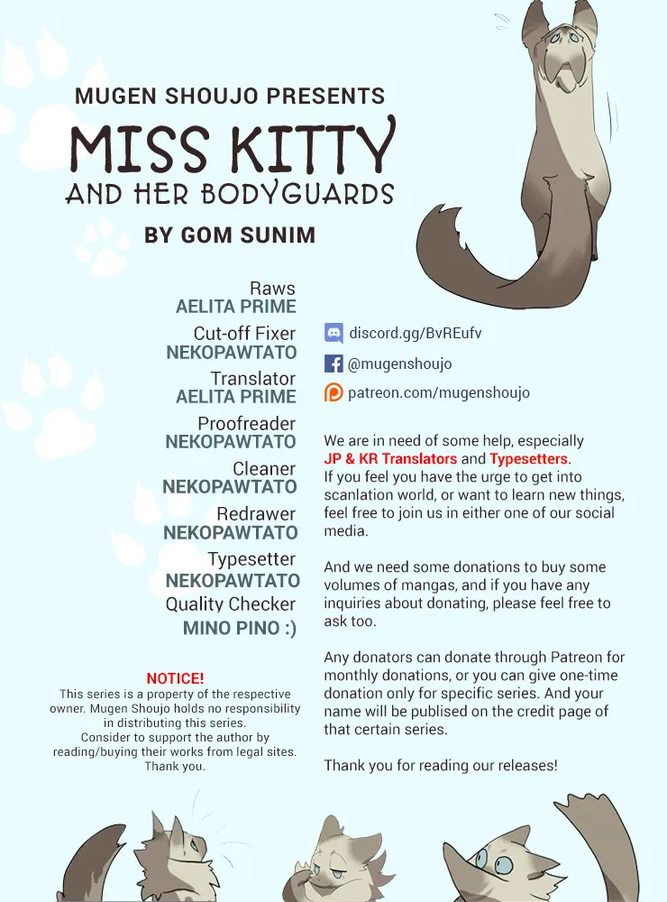 Miss Kitty And Her Bodyguards Chapter 68.1 page 1 - MangaKakalot