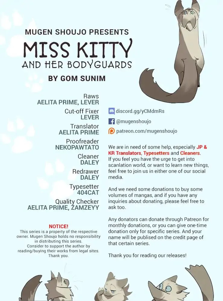 Miss Kitty And Her Bodyguards Chapter 68.2 page 7 - MangaKakalot