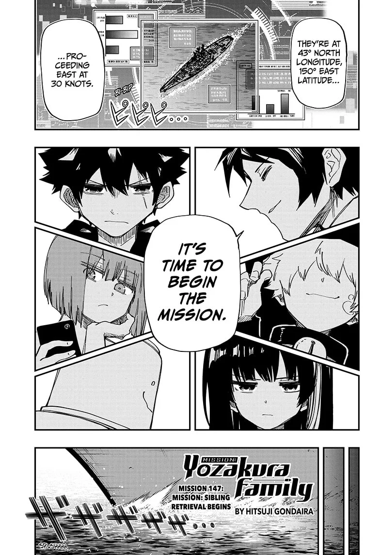 Mission: Yozakura Family Chapter 147 page 1 - MangaKakalot