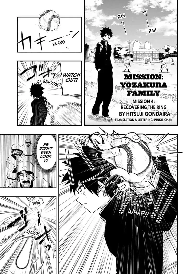 Mission: Yozakura Family Chapter 4 page 1 - MangaKakalot