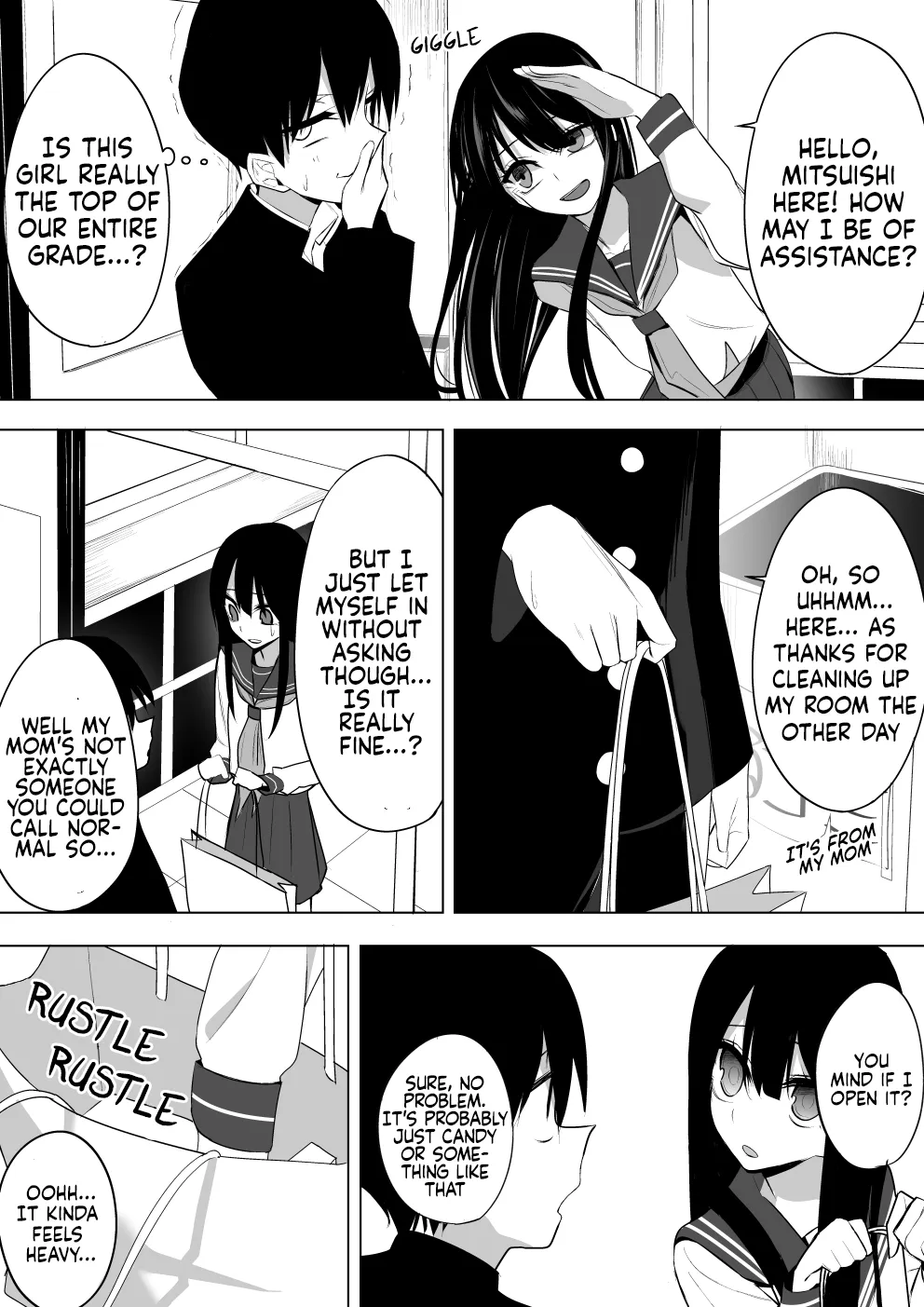 Mitsuishi-san is Being Weird This Year Chapter 10 page 3 - MangaKakalot