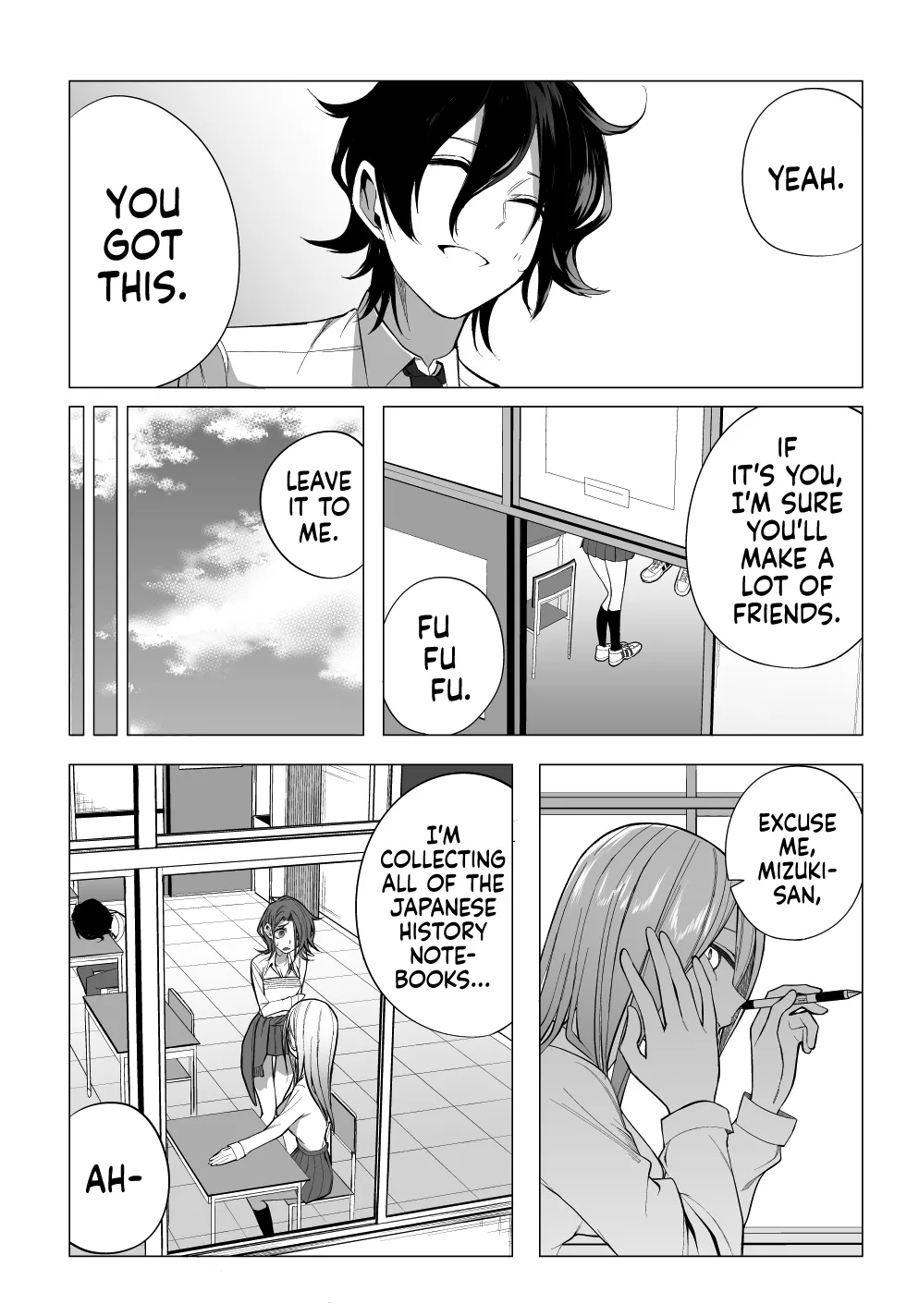 Mizuki-senpai no Koi Uranai - Page 10