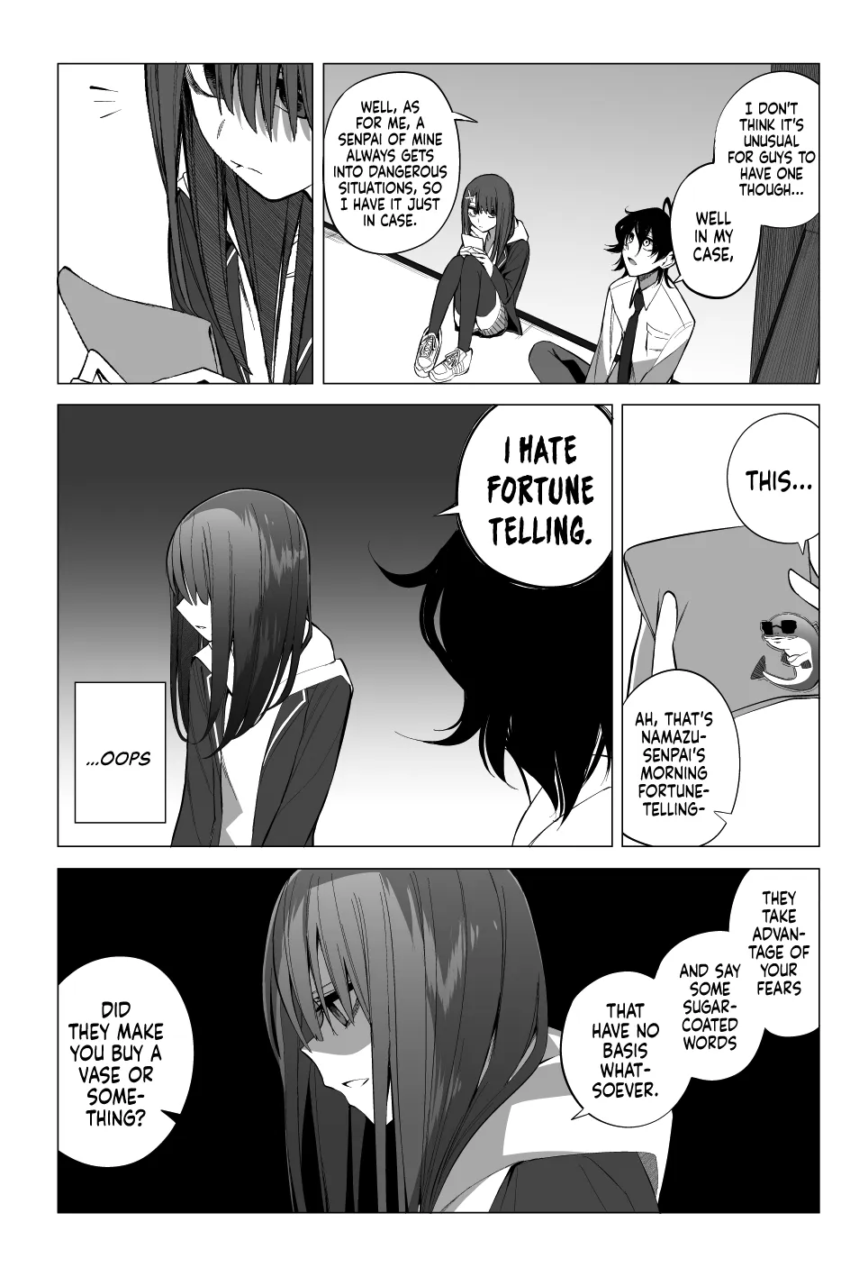 Mizuki-senpai no Koi Uranai - Page 4