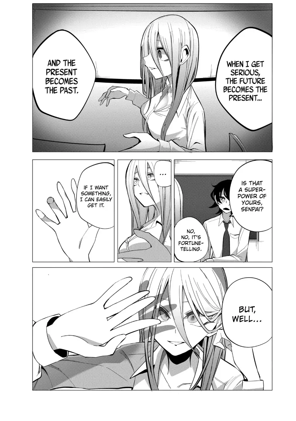 Mizuki-senpai no Koi Uranai - Page 5