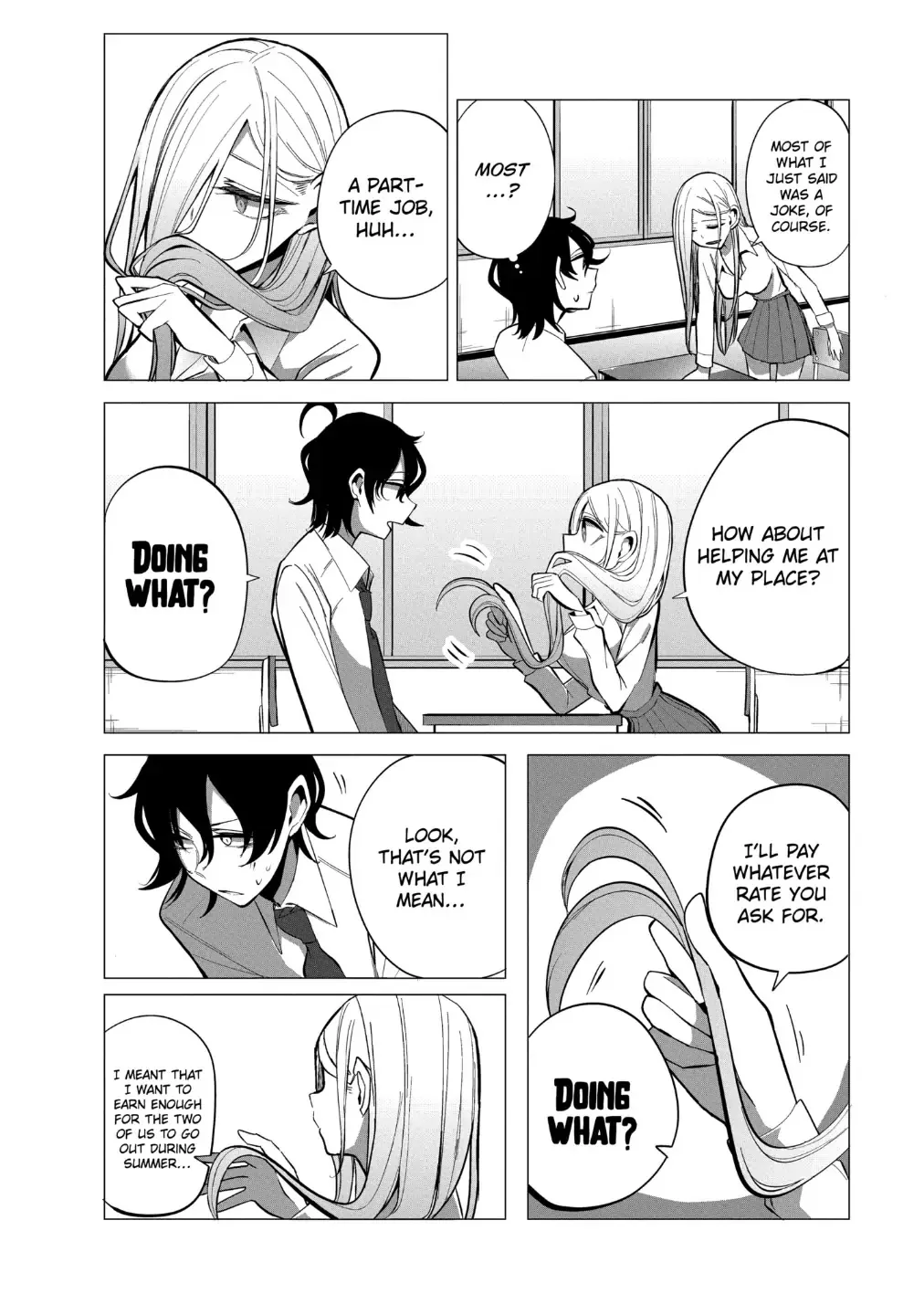 Mizuki-senpai no Koi Uranai - Page 7