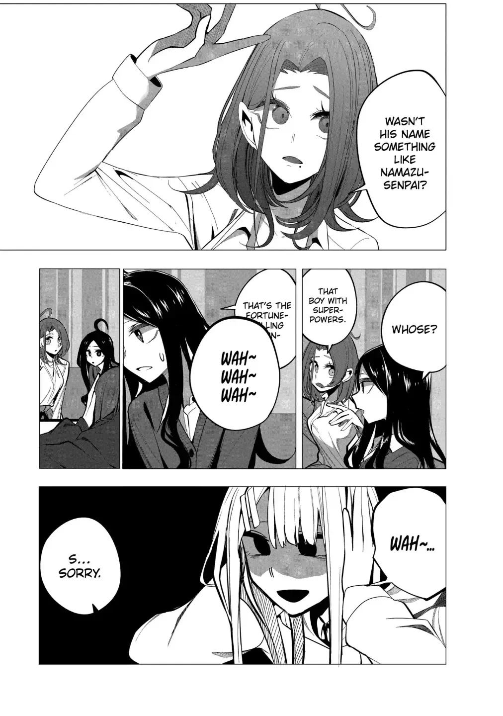 Mizuki-senpai no Koi Uranai - Page 12