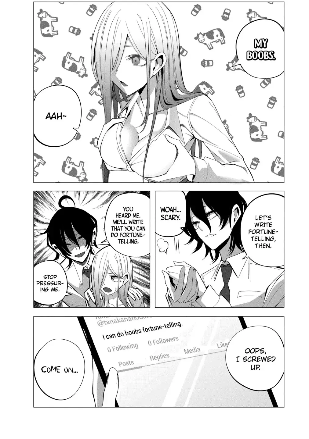 Mizuki-senpai no Koi Uranai - Page 3