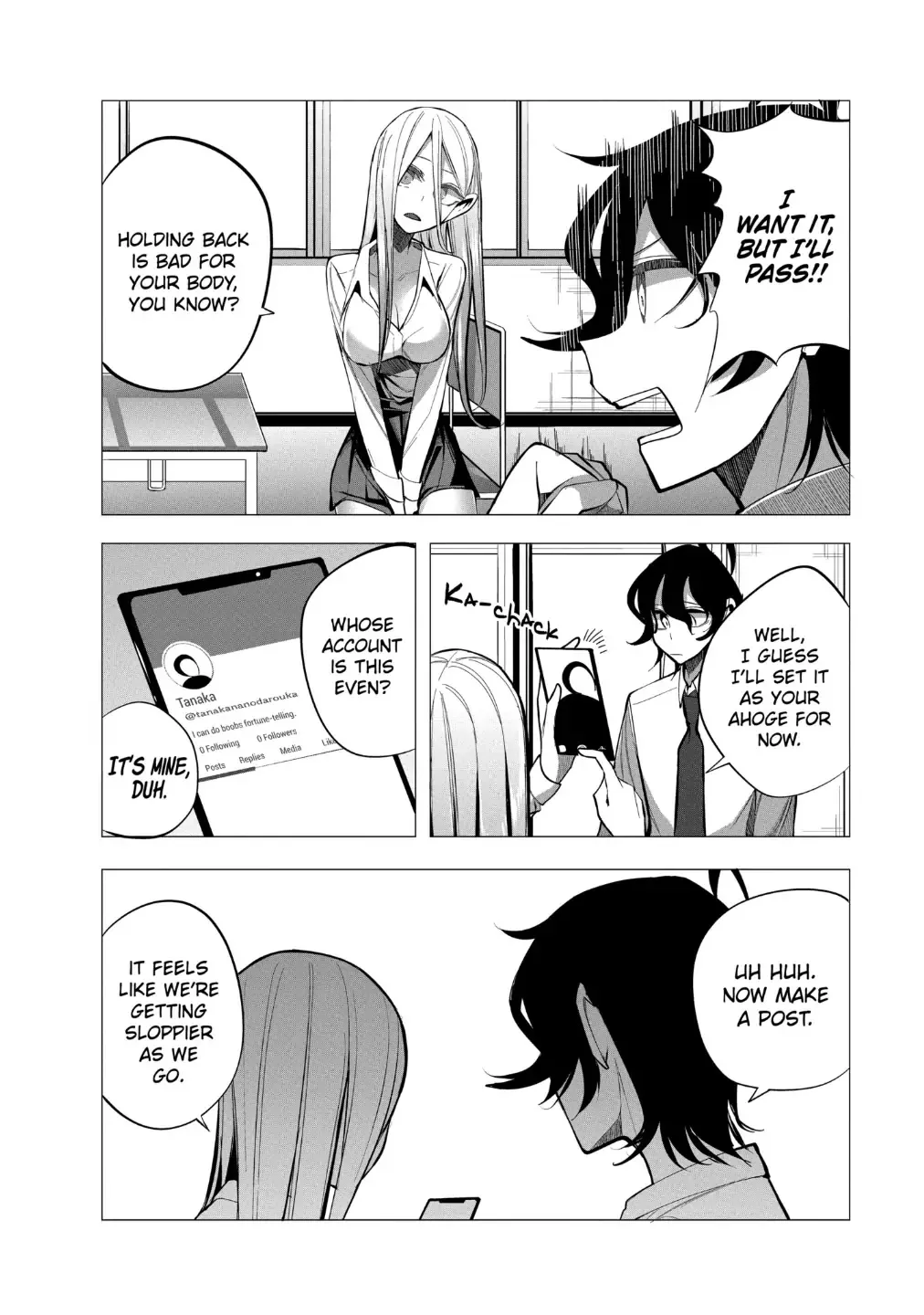 Mizuki-senpai no Koi Uranai - Page 7