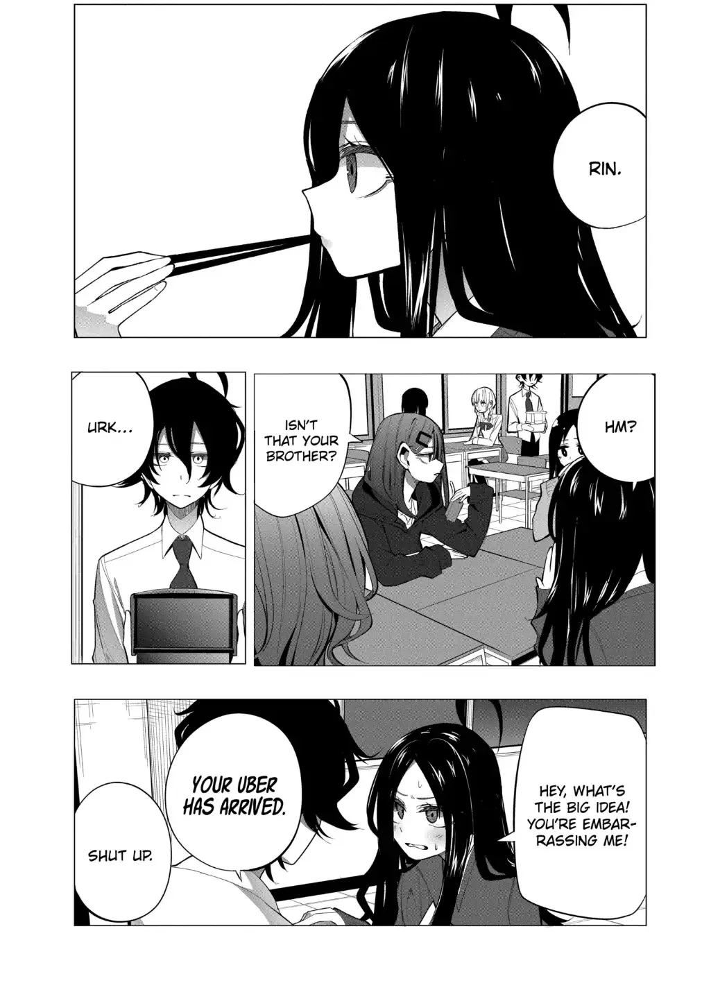 Mizuki-senpai no Koi Uranai - Page 1