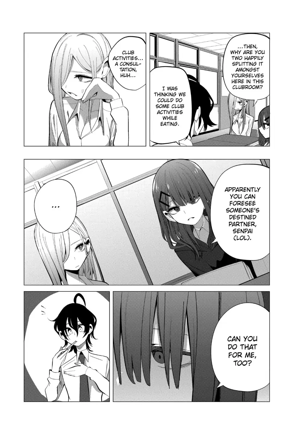 Mizuki-senpai no Koi Uranai - Page 10