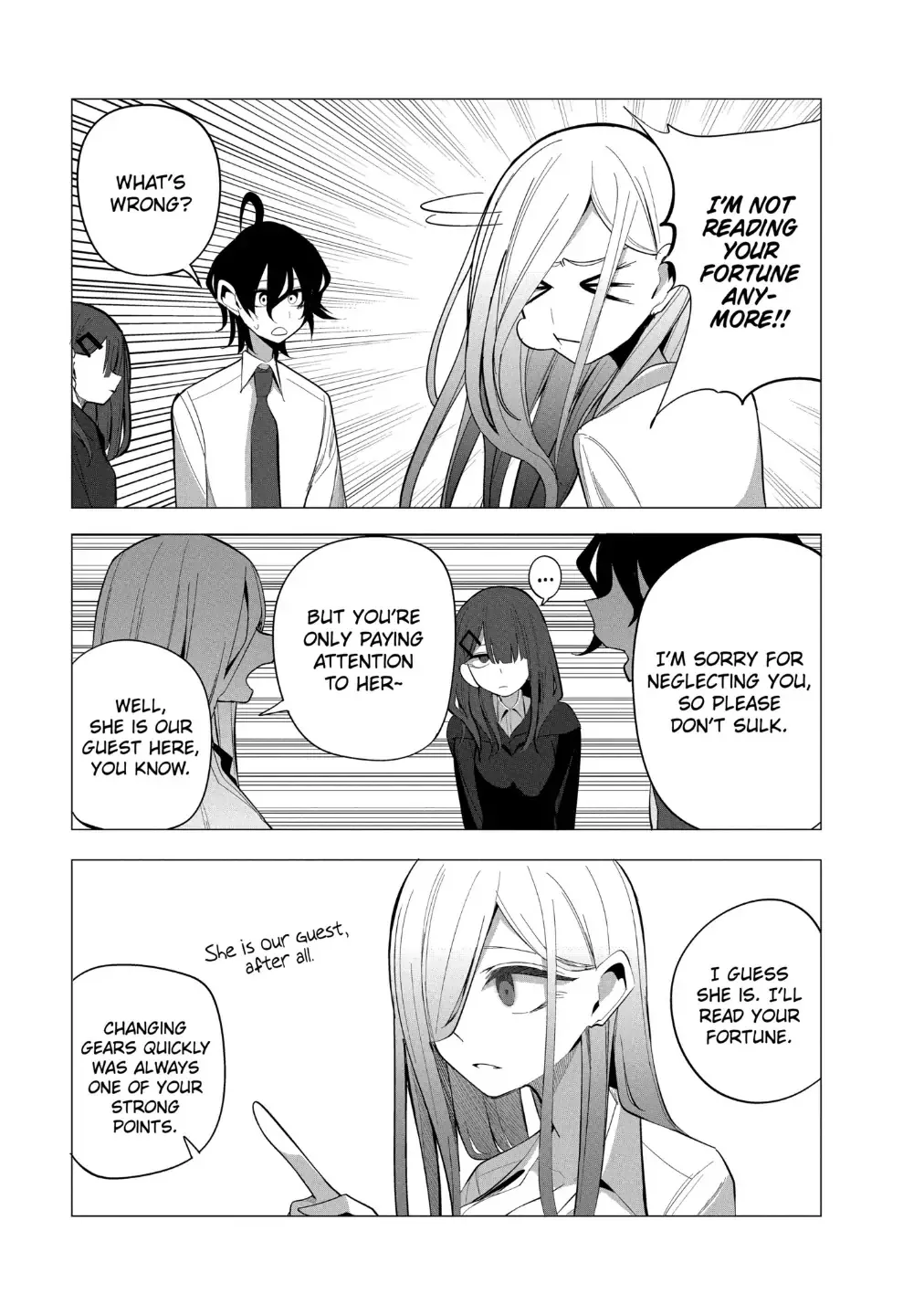 Mizuki-senpai no Koi Uranai - Page 12