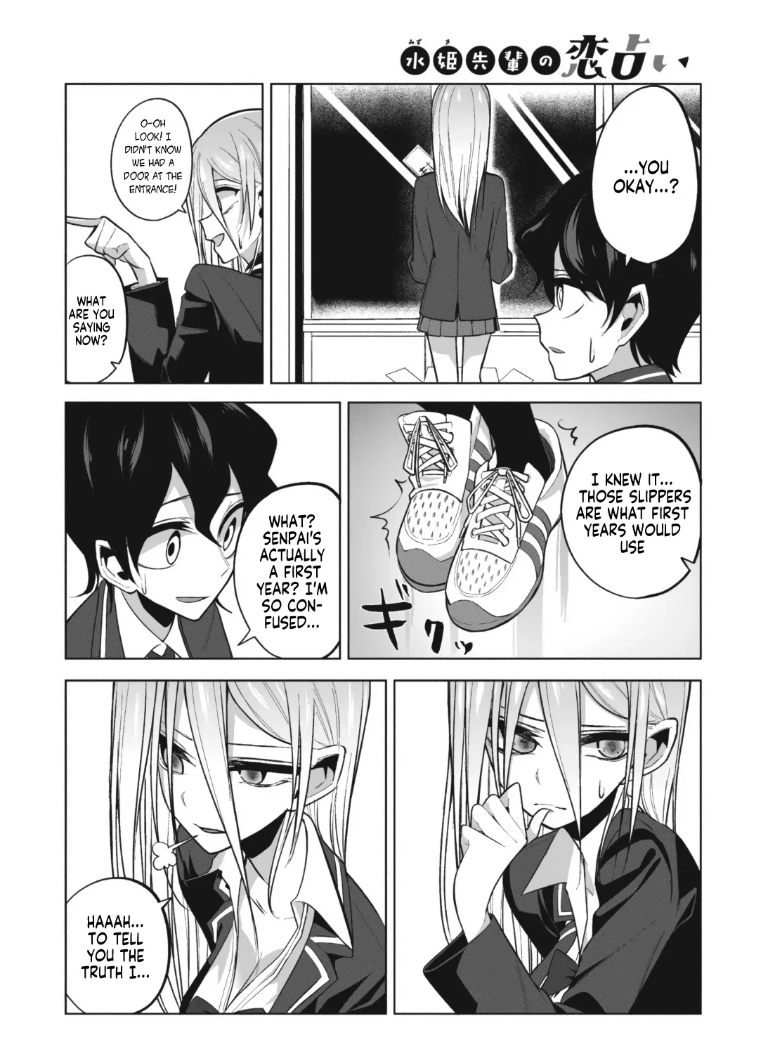 Mizuki-senpai no Koi Uranai - Page 6